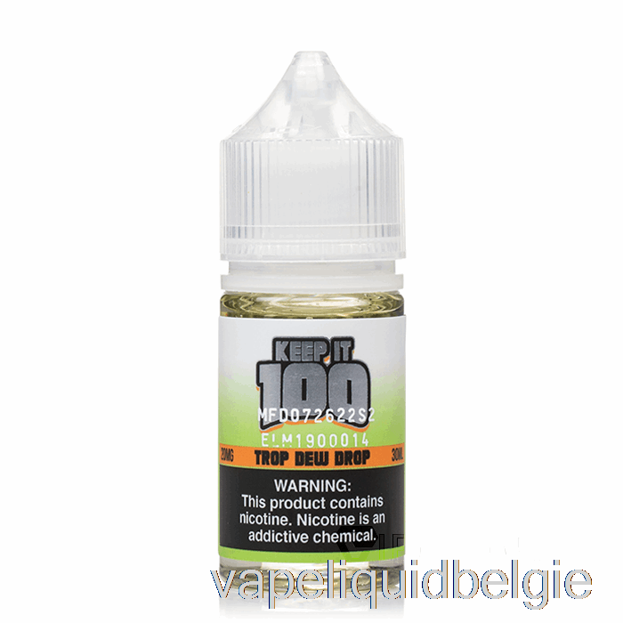 Vape België Trop Dauwdruppel - Houd Het 100 Zout - 30 Ml 50 Mg